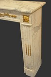 chemine ancienne marbre